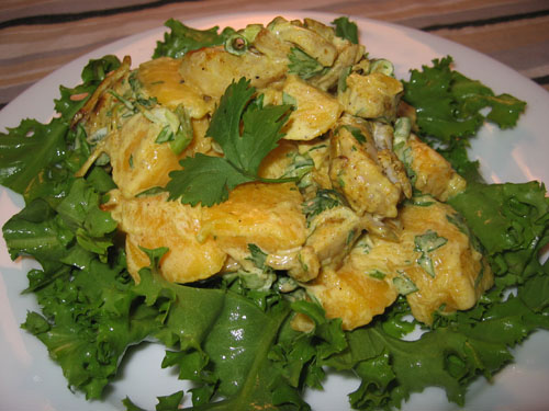 Curried Chicken Salad with Mango Recipe
