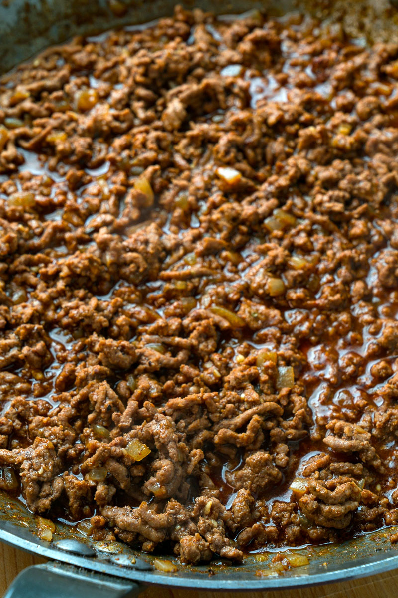 Ground Beef with Homemade Taco Seasoning Mix Recipe