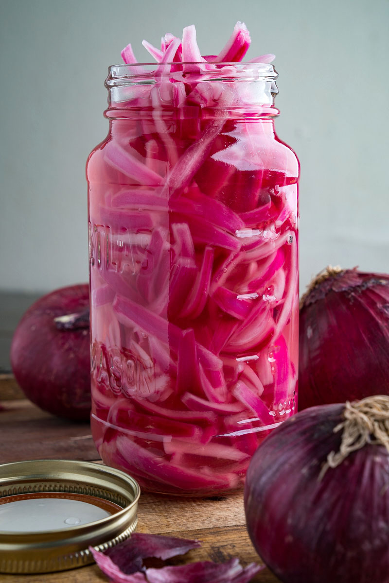 Pickled Red Onions - Closet Cooking