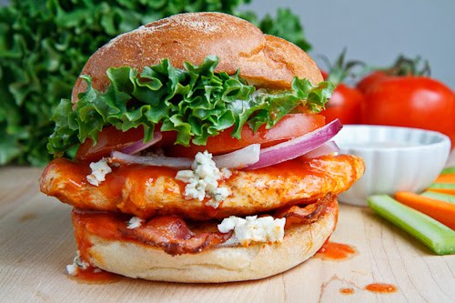 Buffalo Chicken Club Sandwich