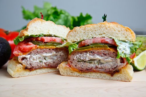 Bacon Wrapped Jalapeno Popper Burgers