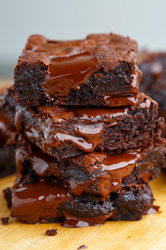 Ultimate Fudgy Cocoa Brownies - Closet Cooking