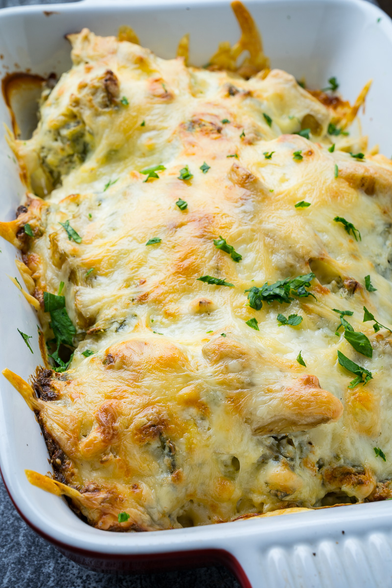 Spinach and Artichoke Baked Chicken