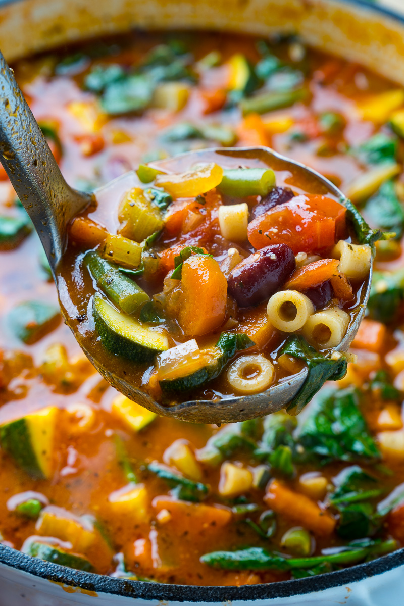 Minestrone Soup Closet Cooking