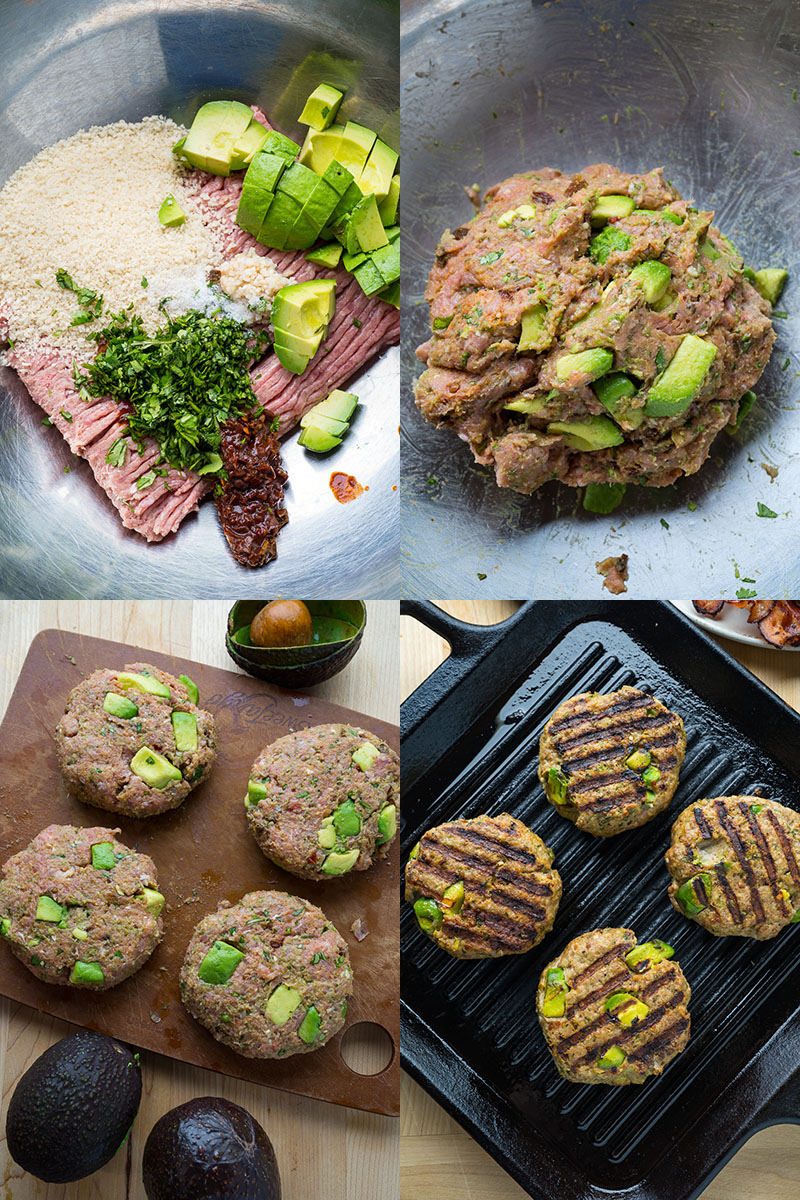 Chipotle Salmon Burgers with Guacamole - Closet Cooking