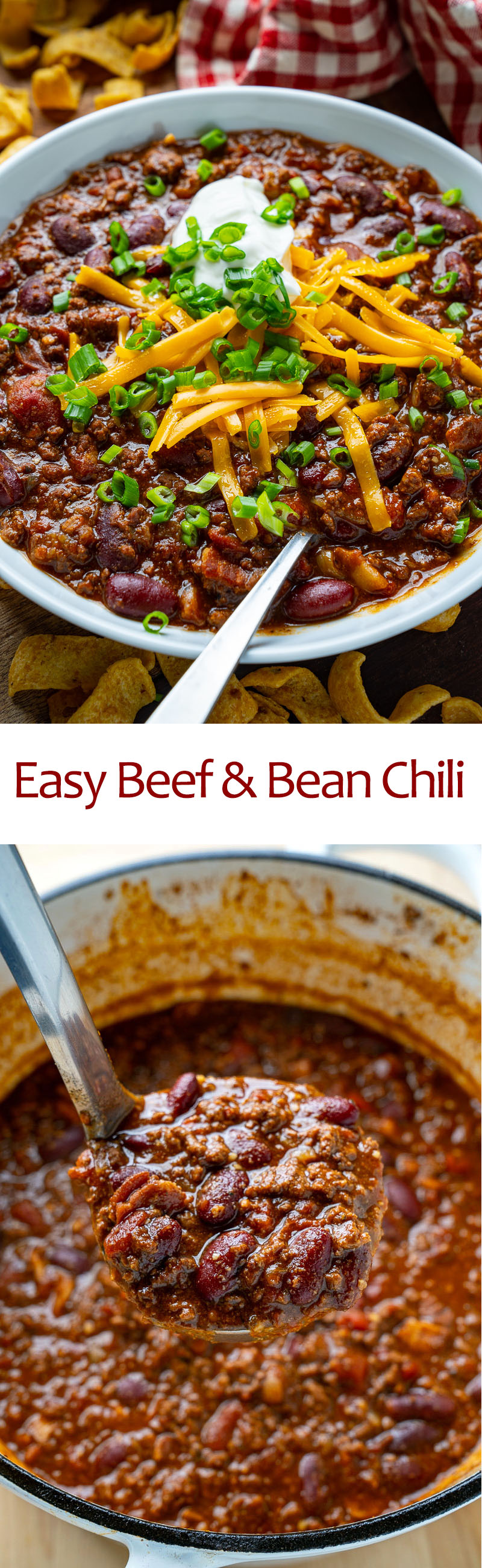 Easy Beef and Bean Chili - Closet Cooking