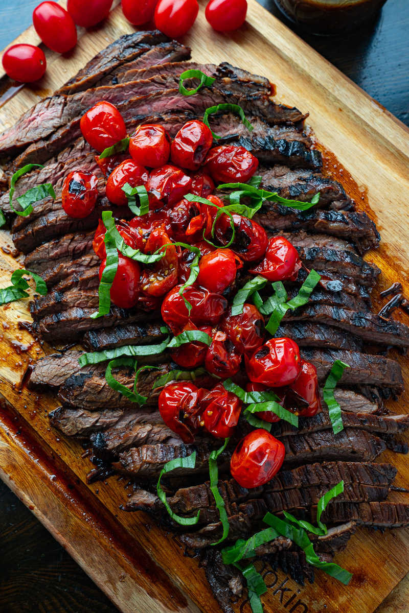 Bavette Steak (Cooked on the Grill)