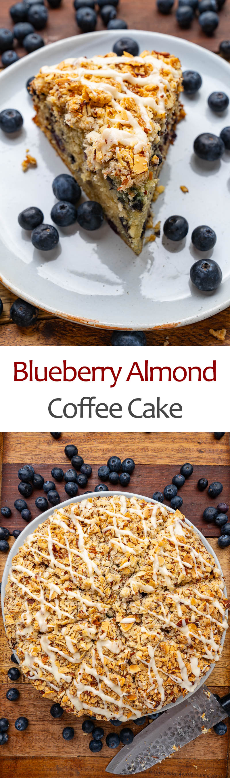 Blueberry Almond Coffee Cake
