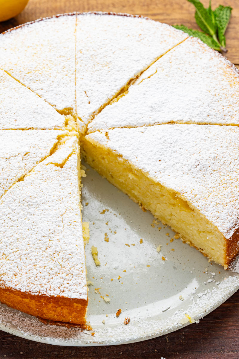 Italian Lemon Ricotta Cake