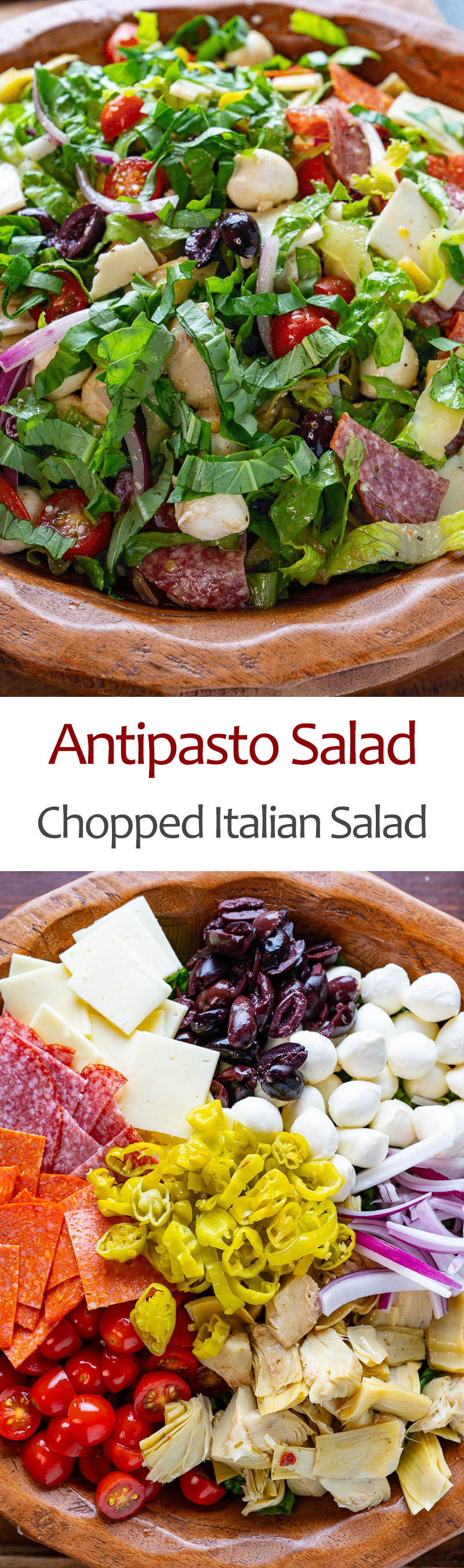 Antipasto Salad (aka Chopped Italian Salad)