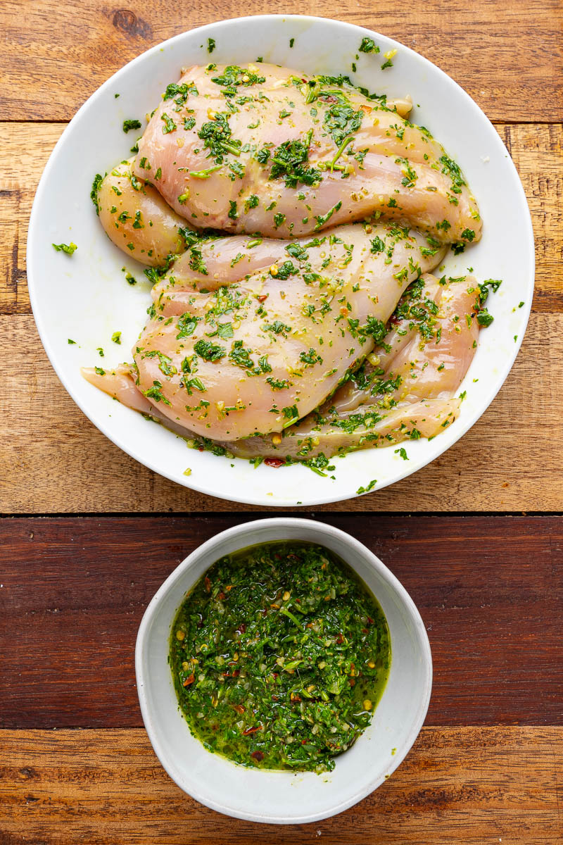 Grilled Chimichurri Chicken