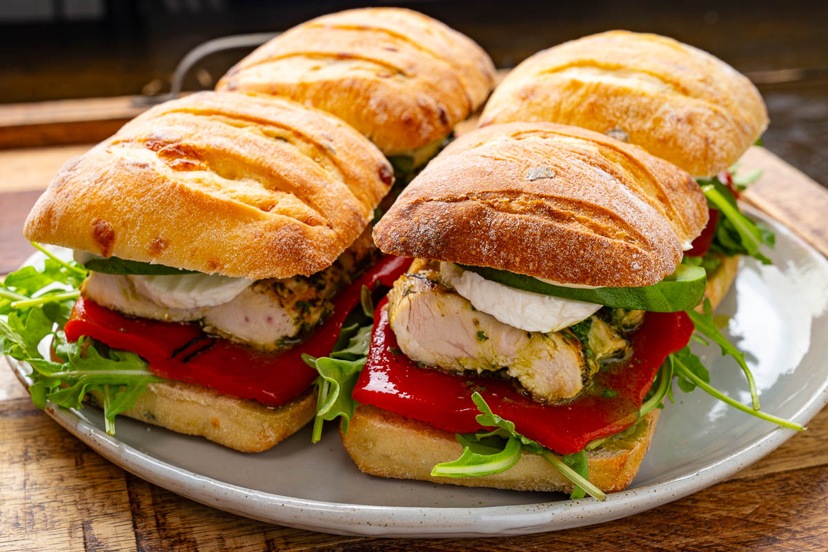 Chimichurri Chicken Sandwiches