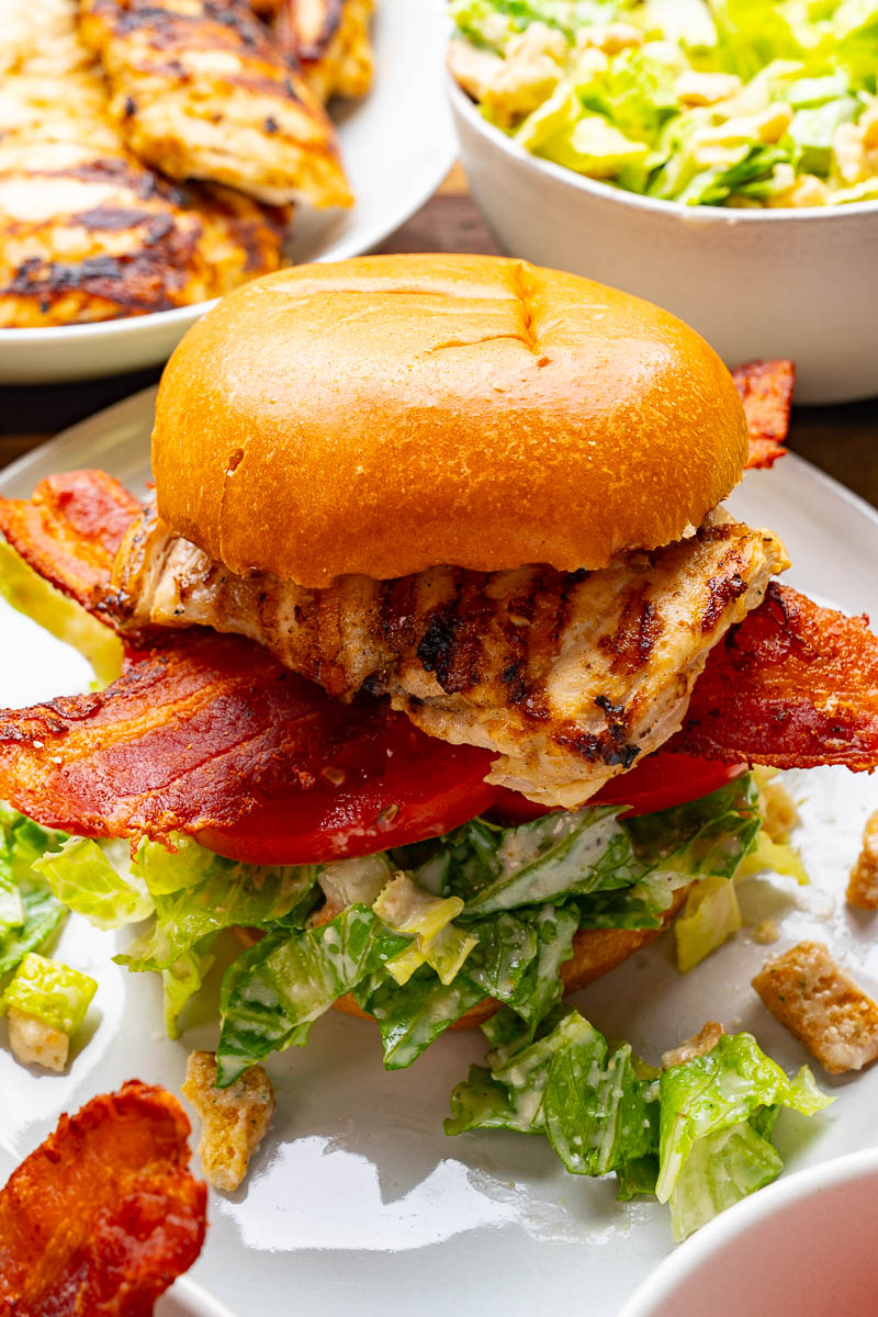 Chicken Caesar BLT Sandwich