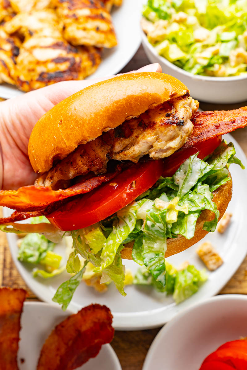 Chicken Caesar BLT Sandwich