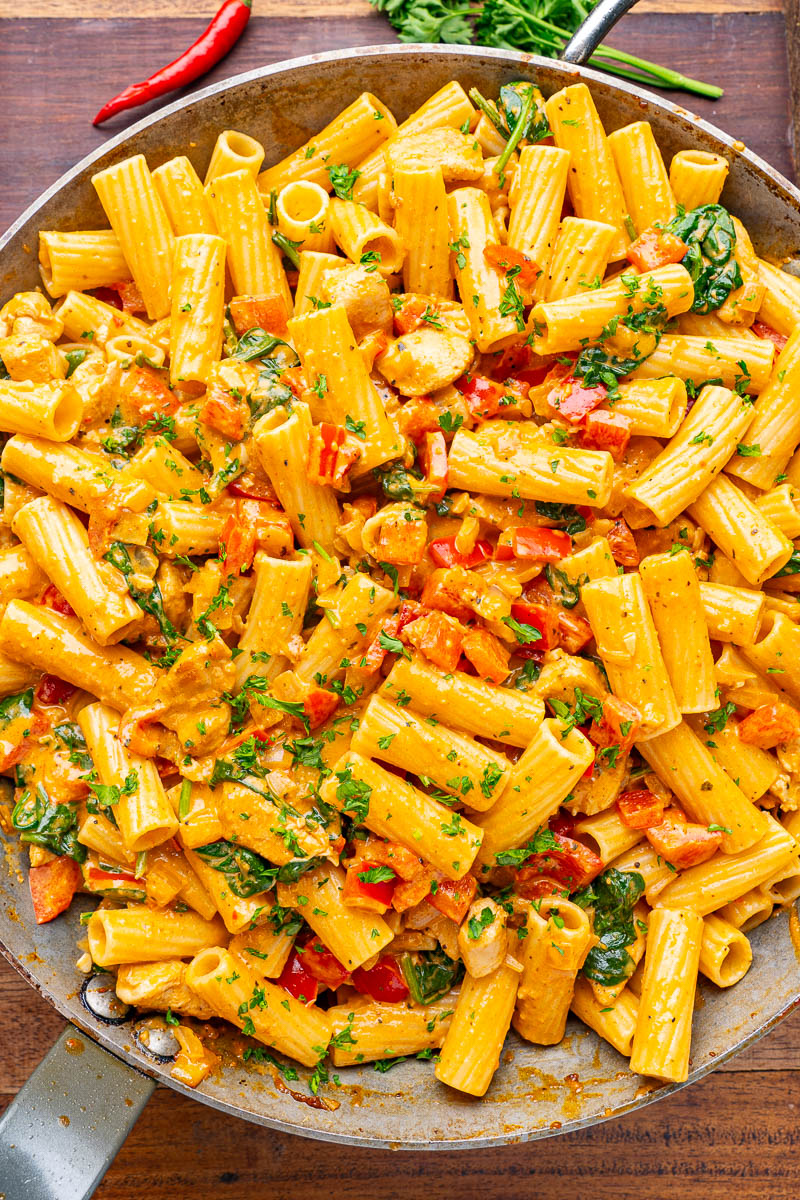 Creamy Peri Peri Chicken Pasta