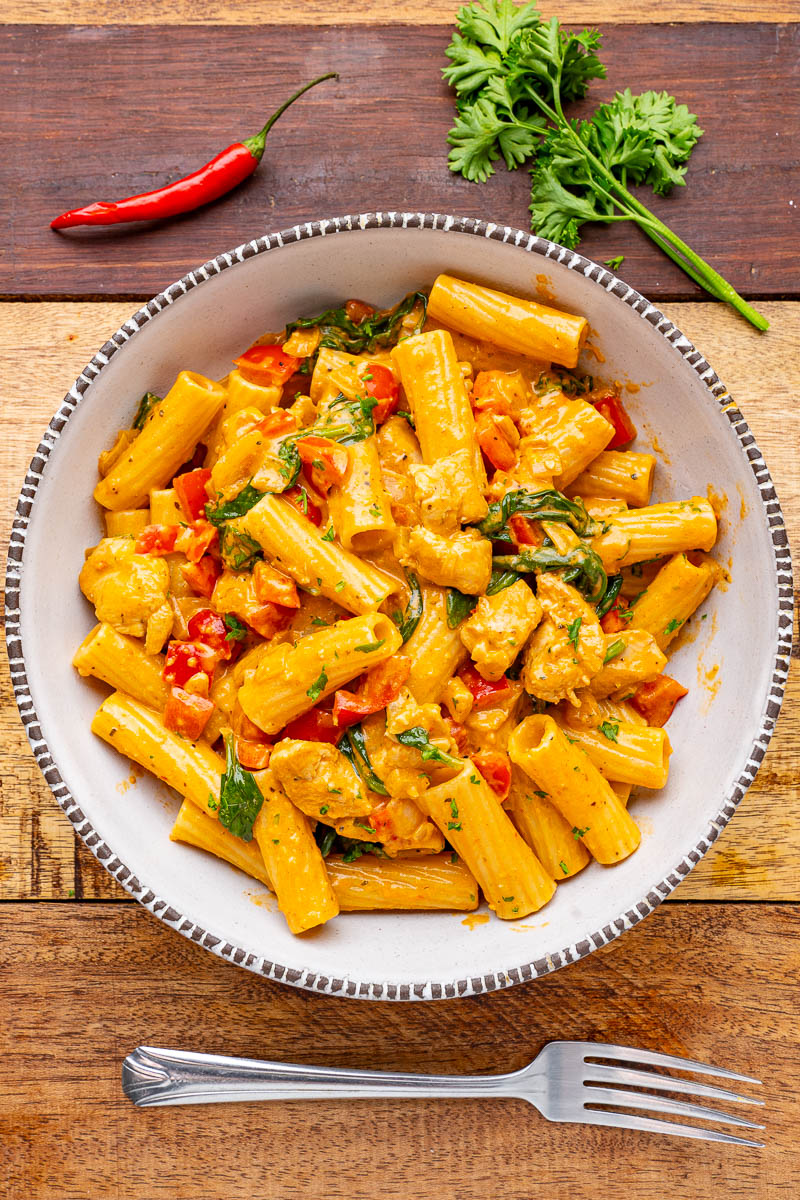 Creamy Peri Peri Chicken Pasta