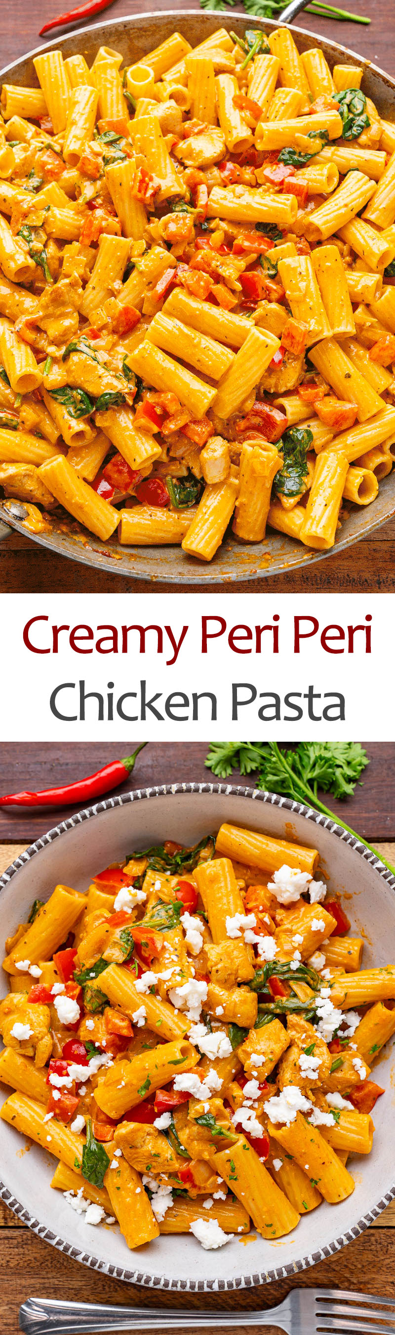 Creamy Peri Peri Chicken Pasta